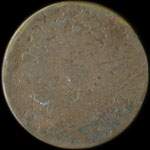 Jeton La Fourmi - S.C.D.C. - 10 francs - revers