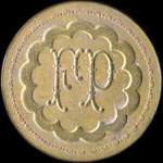 Jeton F P - 10 centimes � localiser - avers