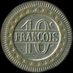 Jeton Fran�ois - 10 centimes � localiser - avers