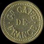 Jeton Grand Caf� de France - 90 centimes � localiser - avers
