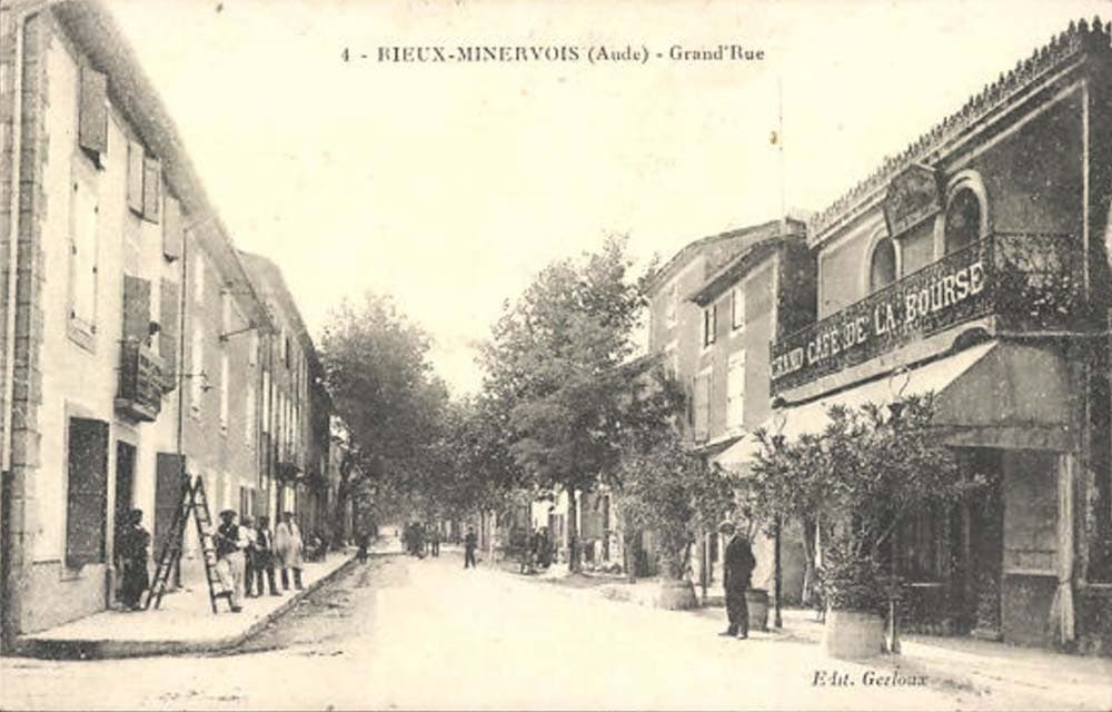 Un Grand Caf� de la Bourse � Rieux-Minervois