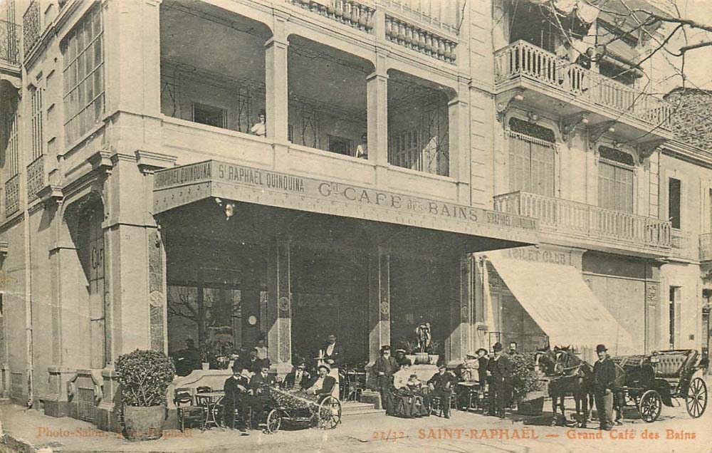 Un Grand Caf� des Bains � Saint-Rapha�l