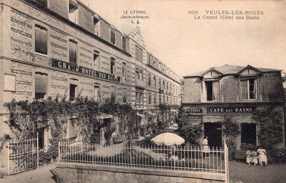Un Caf� des Bains � Veules-les-Roses