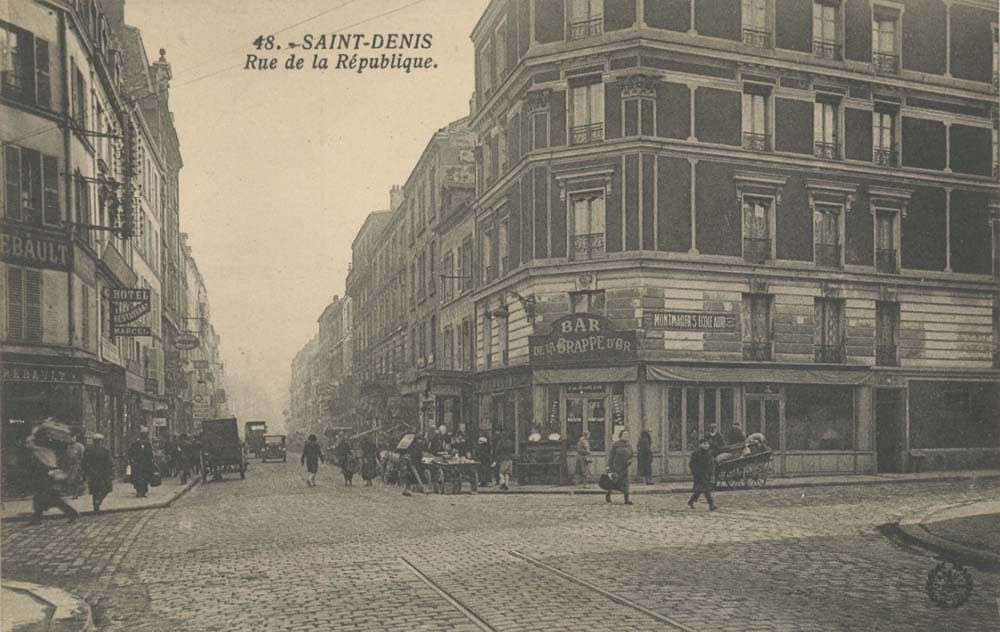 Bar de La Grappe d'Or à Saint-Denis