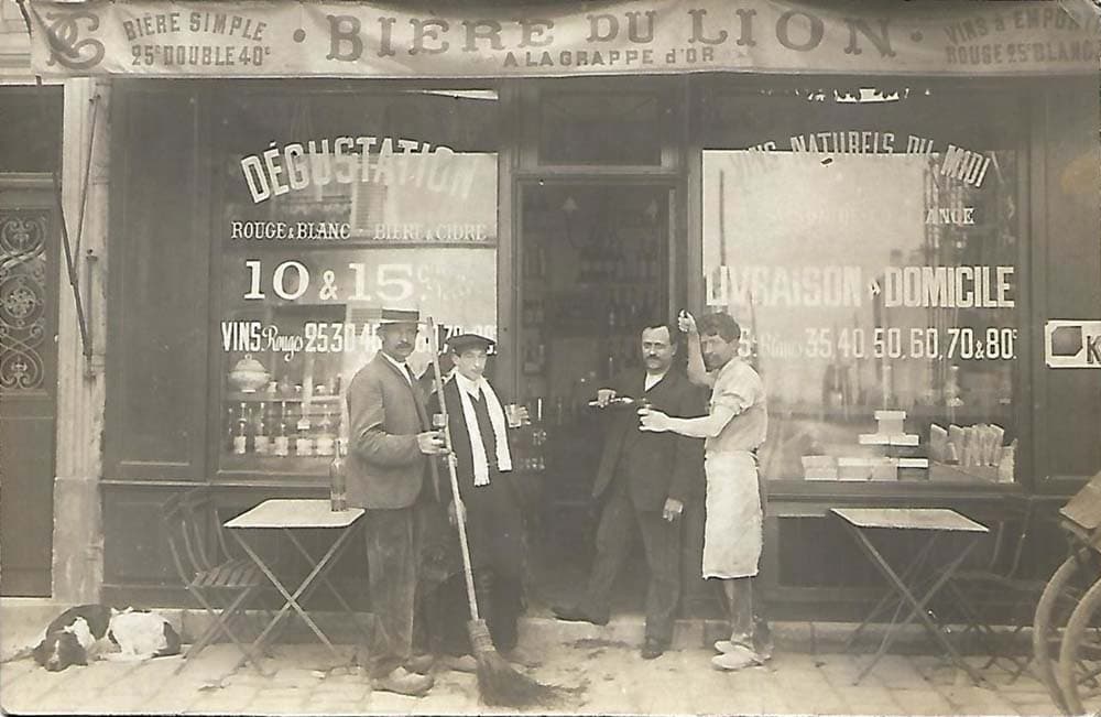 Un d�bit de boissons A La Grappe d'Or � Ivry-sur-Seine - devanture 2