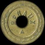 Jeton H�naux - 20 centimes � localiser - avers