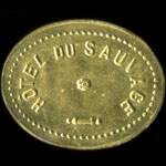 Jeton H�tel du Sauvage - 1,25 franc � localiser - avers