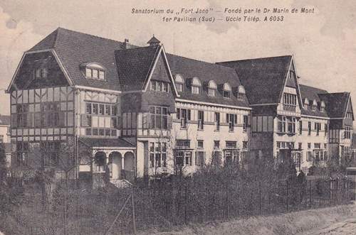 Sanatorium du Fort Jaco, pr�s de Uccle en Belgique