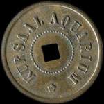 Jeton Kursaal Aquarium - 25 (centimes) � localiser - avers