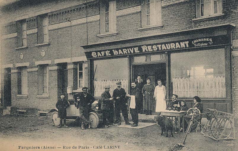 Un Caf� Larive � Fargniers (Aisne)