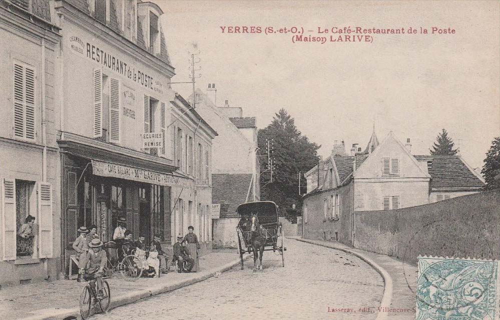 Le Caf�-Restaurant de la Poste - Maison Larive � Yerres