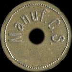 Jeton Manuf. C. S. - 30 � localiser - avers