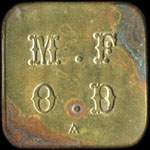 Jeton M.F.O.D. - 10 centimes � localiser - avers