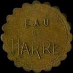 Jeton 5 centi�mes - Le Passe-Partout 1931 - Eau de Harre - avers