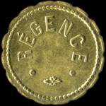 Jeton R�gence - 25 centimes - � localiser - avers