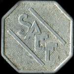 Jeton SAEF - 5 centimes à localiser - avers