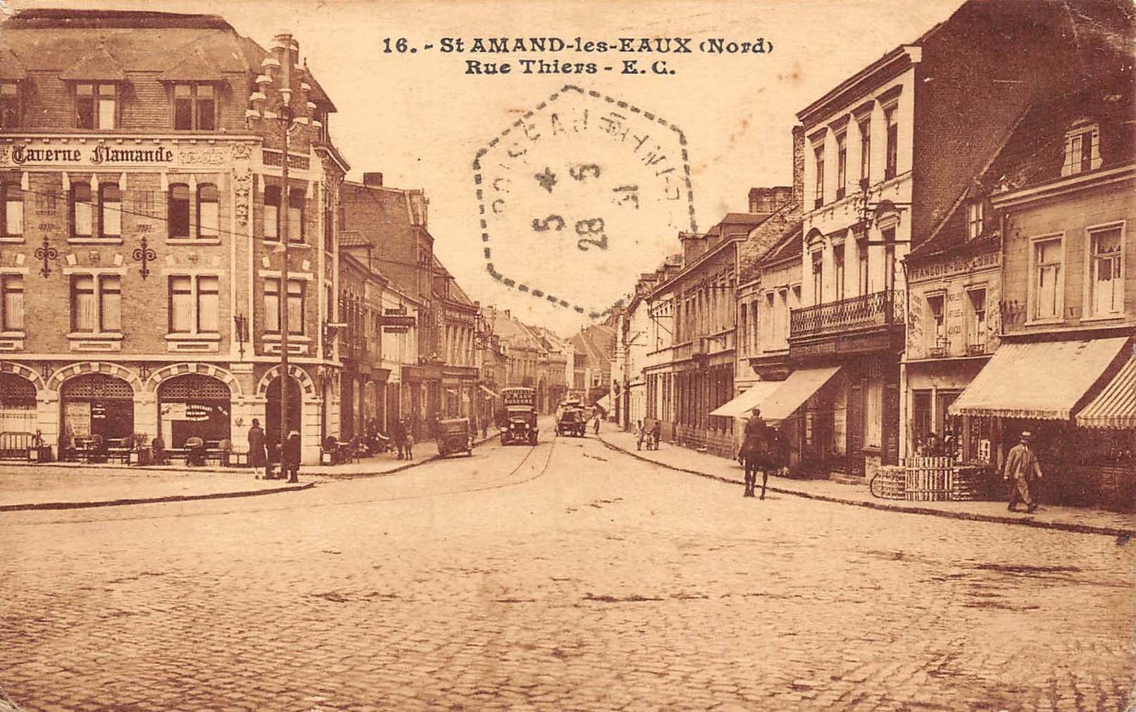 La Taverne Flamande à Saint-Amand-les-Eaux - carte postale ancienne