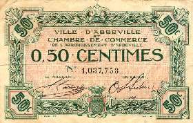50 centimes sans filigrane, avec timbre sec
