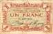 Billet de la Chambre de Commerce d'Abbeville - 2 francs avec filigrane Abeilles
