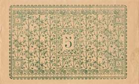 Billet de la Chambre de Commerce d'Amiens - 5 francs - Banque Duvette