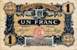 Billet de la Chambre de Commerce d'Angoul�me - 1 franc - d�lib�ration du 14 janvier 1920 - 6�me s�rie - sans tampon rouge au dos