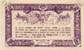 Billet de la Chambre de Commerce de l'Aveyron (Rodez et Millau) - 50 centimes - délibération du 12 mars 1915 - spécimen annulé 000000 - petites lettres