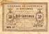 Billet de la Chambre de Commerce de Bayonne - 1 franc - 50 centimes - délibération du 30 janvier 1918 - série ZZ