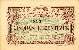 Billet de la Chambre de Commerce de Beauvais et de l'Oise - 50 centimes - délibération du 2 juin 1920
