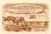 Billet de la Chambre de Commerce de Bergerac - 50 centimes - 5 août 1918