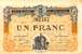 Billet de la Chambre de Commerce de Bergerac - 1 franc - 5 ao�t 1918