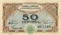 Billet de la Chambre de Commerce de Besançon & du Doubs - 50 centimes - remboursement avant le 1er août 1924 - série 38