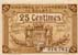 Billet de la Chambre de Commerce de Bolbec - 25 centimes - 1920-1925