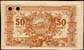 Billet de la Chambre de Commerce de Bordeaux - 50 centimes �mission de 1914 - 2�me s�rie D - sp�cimen