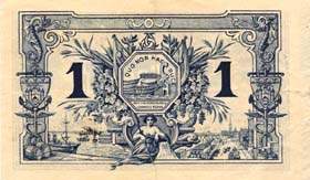 Billet de la Chambre de Commerce de Bordeaux - 1 franc �mission de 1914