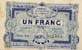 Billet de la Chambre de Commerce de Bordeaux - 1 franc - �mission en 1917 - remboursables avant le 31 d�cembre 1923