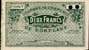 Billet de la Chambre de Commerce de Bordeaux - 2 francs �mission de 1914 - 2�me s�rie T - sp�cimen