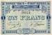 Billet de la Chambre de Commerce de la Corr�ze - 1 franc - 25 mars 1915 - s�rie E