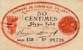 Billet de la Chambre de Commerce d'Alger - 50 centimes 13 janvier 1915 - imprimerie Jourdan - orange