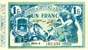 Billet de la Chambre de Commerce de B�ne - 1 franc - d�lib�ration du 18 mai 1915 - s�rie A