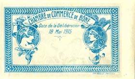 Billet de la Chambre de Commerce de B�ne - 1 franc - d�lib�ration du 18 mai 1915 - s�rie A