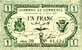 Billet de la Chambre de Commerce de Bougie - 1 franc - d�lib�ration du 17 avril 1915 - s�rie 39