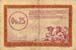 Billet de la R�gie des Chemins de Fer des Territoires Occup�s - 25 centimes