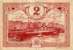 Billet de la Chambre de Commerce de Dieppe - 2 francs - émission 1920 - sans filigrane