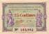 Billet de la Chambre de Commerce de Dijon - 25 centimes - d�lib�ration du 30 ao�t 1920 - n�163,882