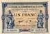 Billet de la Chambre de Commerce de Dijon - 1 franc - d�lib�ration du 6 ao�t 1917 - n�237,237