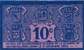 Billet de la Chambre de Commerce du Gers - 10 centimes - remboursable avant le 31 d�cembre 1925 -  s�rie A
