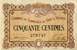 Billet de la Chambre de Commerce de Gray & Vesoul - 50 centimes - �mission du 4 octobre 1915 - surcharge cadre noir et R R - n�273747