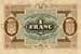 Billet de la Chambre de Commerce de Gray & Vesoul - 1 franc - d�lib�ration du 23 d�cembre 1921 - s�rie 131