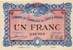 Billet de la Chambre de Commerce de Gray & Vesoul - 1 franc - �mission du 4 octobre 1915 - deux R en surcharge