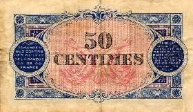 Billet de la Chambre de Commerce de Grenoble - 50 centimes - d�lib�ration du 14 septembre 1916